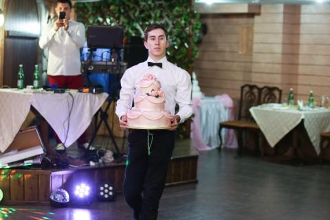 Номер "Подставной торт" шоу на свадьбу